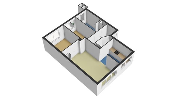 Floorplan - Lyonnetstraat 79, 2522 NC Den Haag